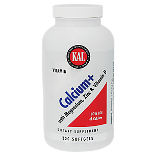 Calcium with Magnesnium, Zinc & Vitamin D (200 Softgels)