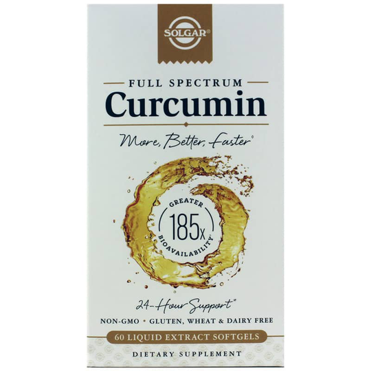 Solgar Full Spectrum Curcumin 60 Softgels