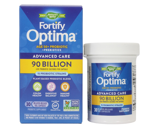 Nature's Way - Primadophilus Optima Max Bifido Active Probiotics 90 Billion CFU - 30 Capsules