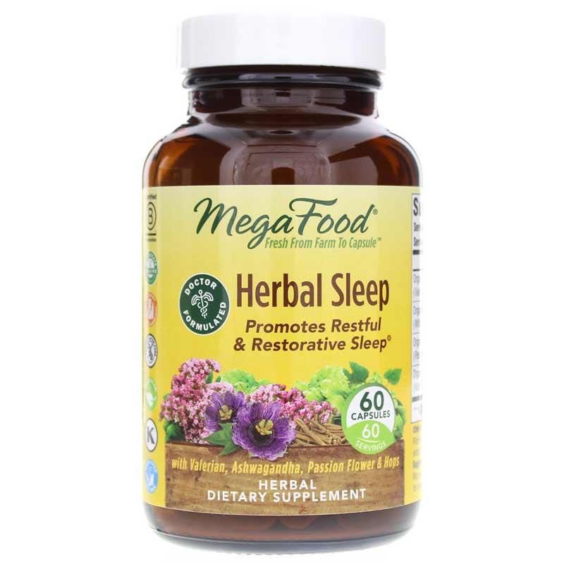 Megafood Herbal Sleep 60 Capsules