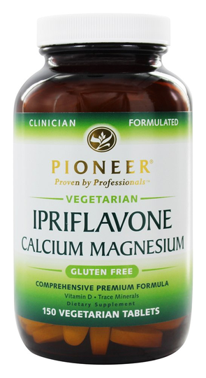 Pioneer - Ipriflavone Calcium Magnesium - 150 Vegetarian Tablets