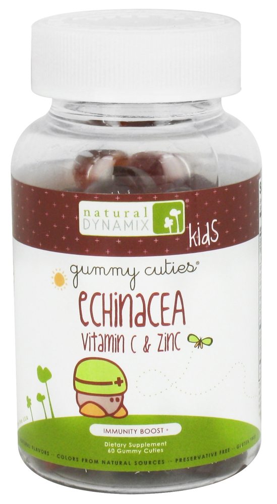Natural Dynamix - Echinacea Vitamin C & Zinc - 60 Gummies