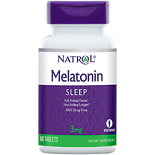 Melatonin Extra Strength - Time Release - 3 MG (60 Tablets)