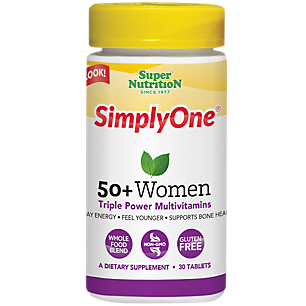 Simply One Triple Power Multivitamin for Women 50+ (30 Tablets)