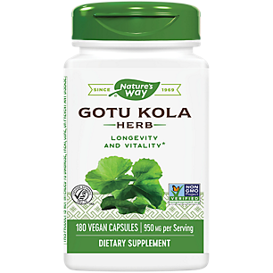 Gotu Kola Herb - Longevity & Vitality - 475 MG (180 Capsules)