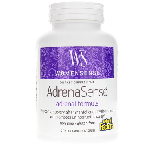 Natural Factors WomenSense AdrenaSense 120 Veg Capsules