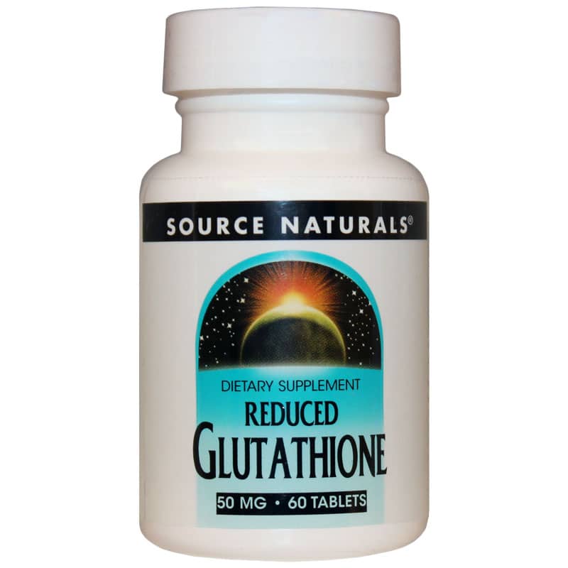 Source Naturals Reduced Glutathione 50 Mg Tablets 60 Tablets