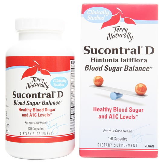 EuroPharma - Terry Naturally Sucontral D Blood Sugar Balance - 120 Capsules