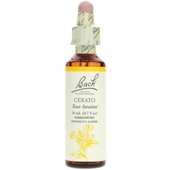 Bach Flower Remedies Cerato Flower Essence .7 Oz