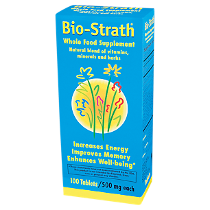 Bio-Strath - Whole Food Supplement for Energy & Memory Support - 500 MG (100 Tablets)