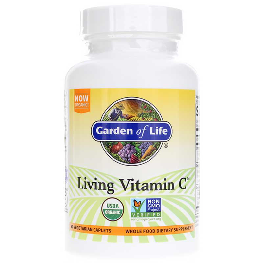 Garden of Life Living Vitamin C Organic 60 Caplets
