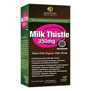 Organic Milk Thistle - 350 MG (60 Capsules)