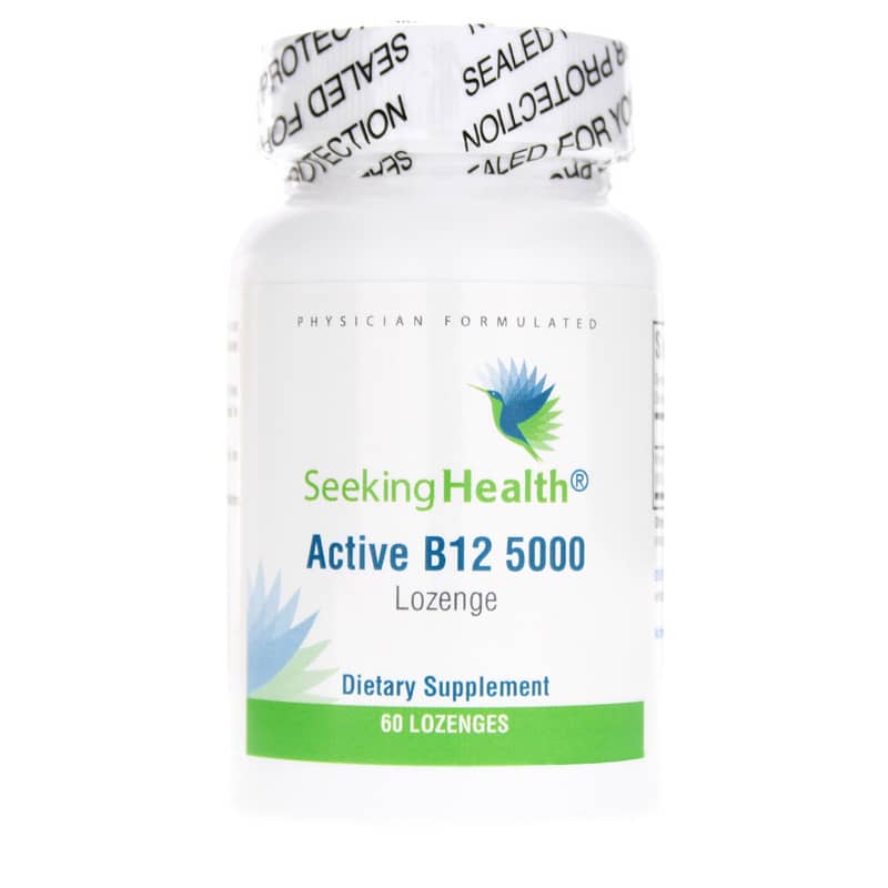 Seeking Health Active B12 5000 Lozenge 60 Lozenges