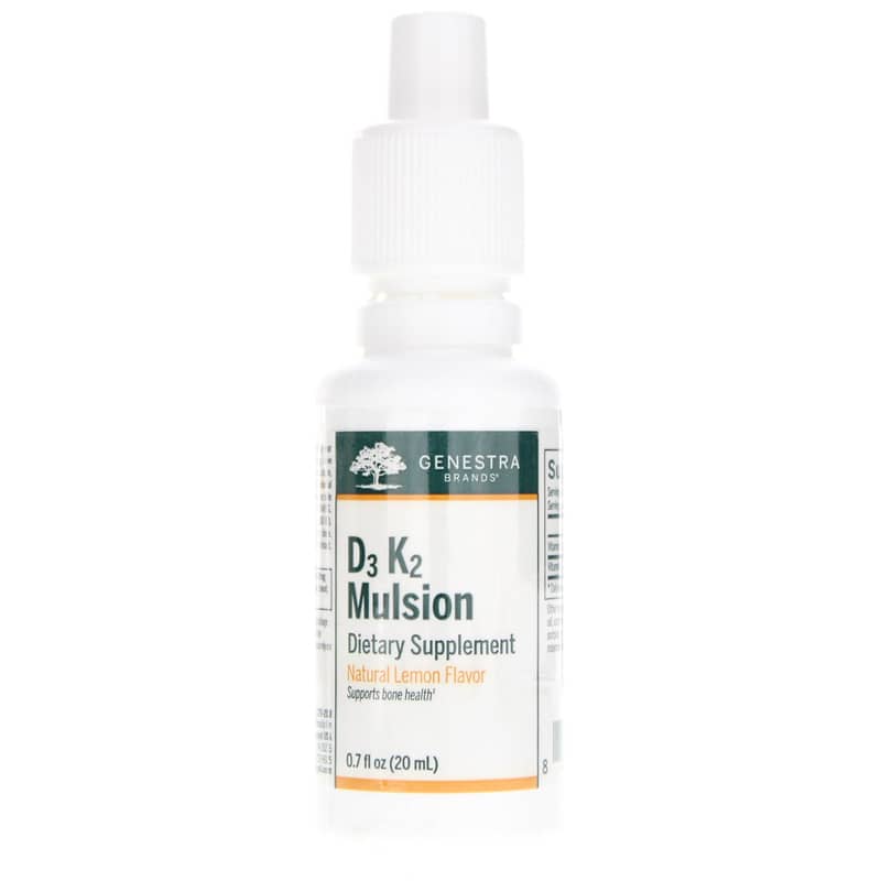 Genestra D3 K2 Mulsion Citrus Flavor .7 Oz