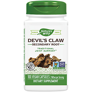 Devil's Claw Secondary Root - Traditional Joint - 960 MG Per Serving (100 Vegan Capsules)