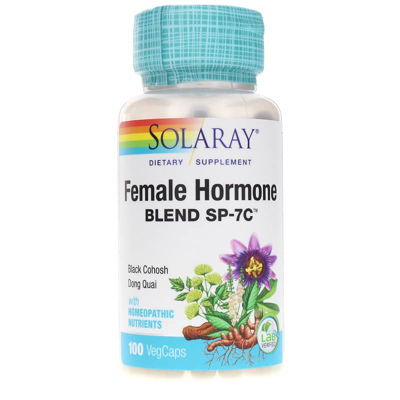Solaray Female Hormone Blend Sp-7C 100 Veg Capsules