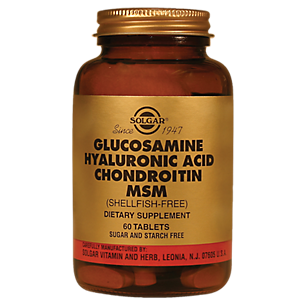 Glucosamine Hyaluronic Acid Chondroitin MSM (60 Tablets)
