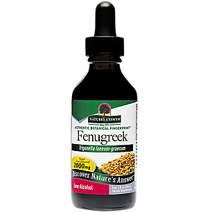 Fenugreek - Super Concentrated with Low Alcohol - 2,000 MG Per Serving (2 fl oz)