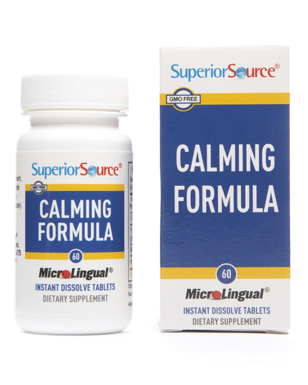 Superior Source - Calming Formula - 60 Quick Dissolve Tablets