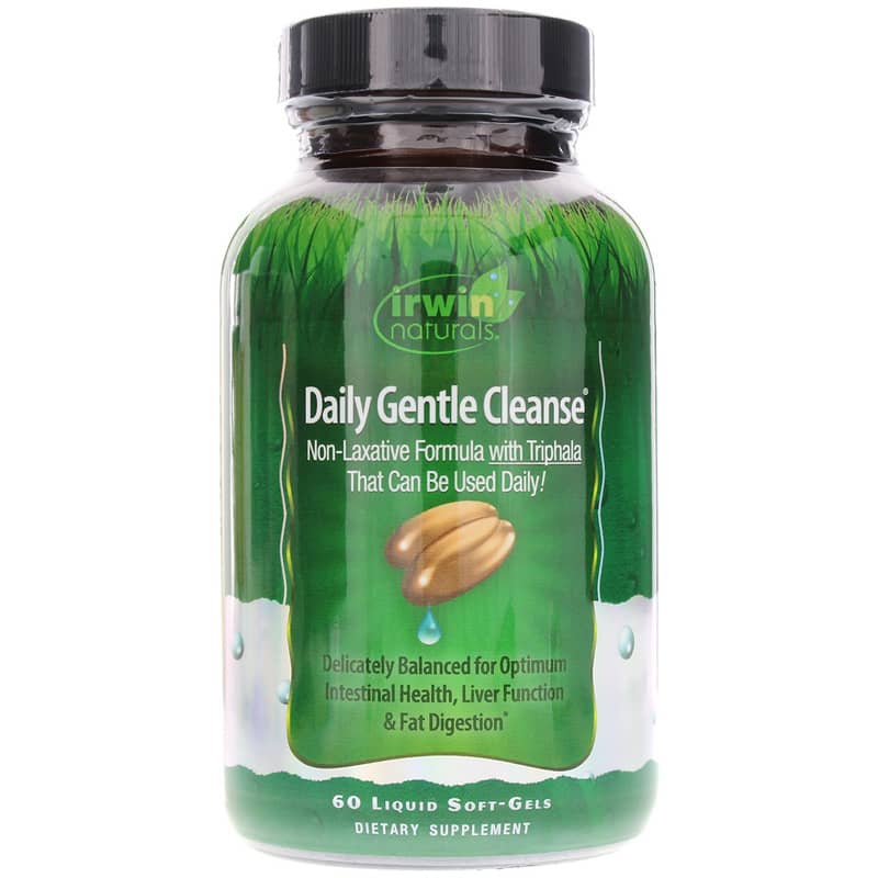 Irwin Naturals Daily Gentle Cleanse 60 Liquid Softgels