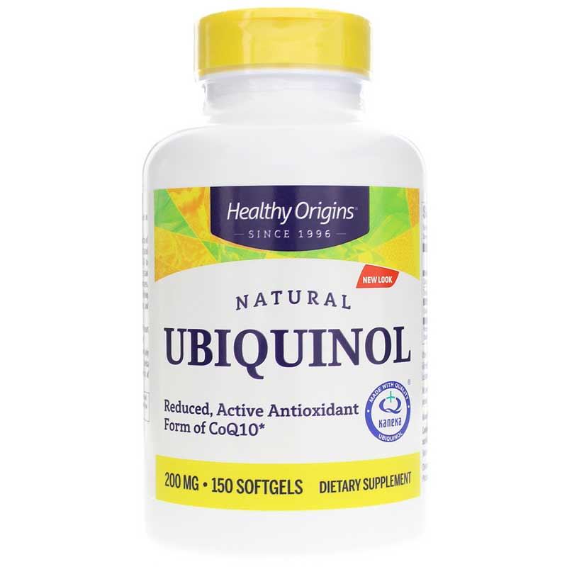Healthy Origins Ubiquinol 200 Mg 150 Softgels