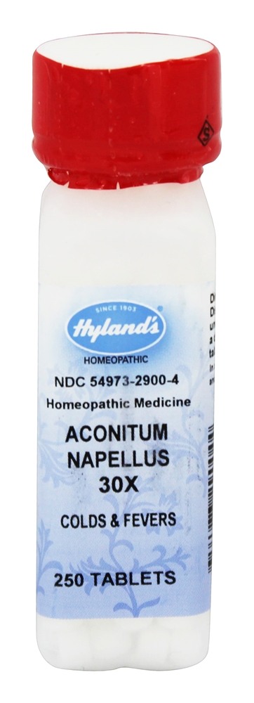 Hylands - Aconitum Napellus 30 X - 250 Tablets