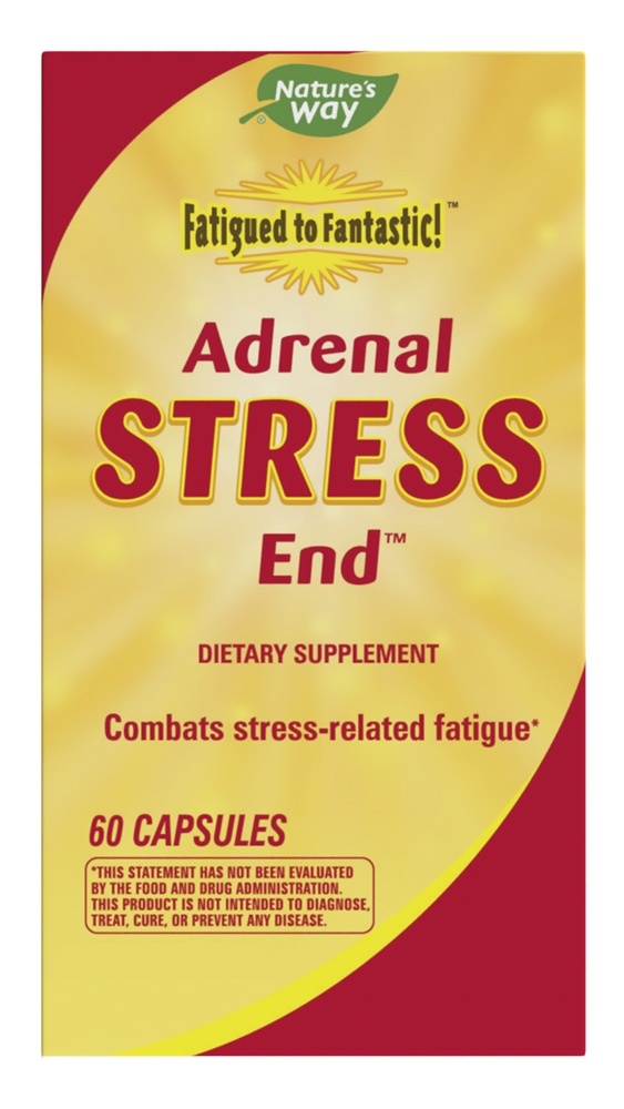 Nature's Way - Fatigued to Fantastic Adrenal Stress-End - 60 Capsules