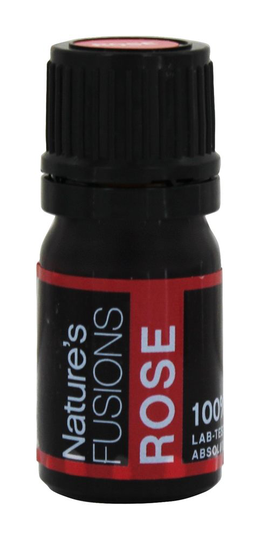 Nature's Fusions - 100 Pure Essential Oil Rose - 5 ml.