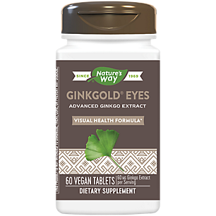 Ginkgold Eyes - Visual Function with Lutein, Bilberry & Zeaxanthin (60 Tablets)