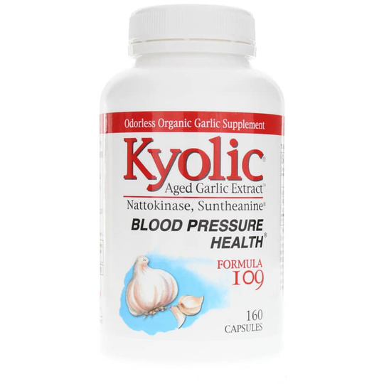 Kyolic Formula 109 Blood Pressure Health 160 Capsules