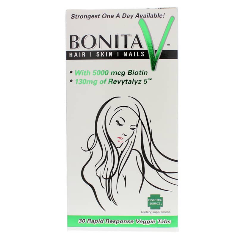 Essential Source Bonita V Hair Skin & Nails 30 Veg Tablets