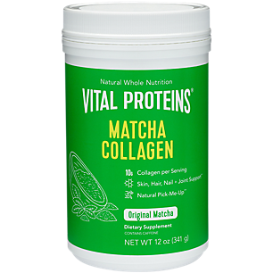 Matcha Collagen Powder - Hair, Skin, Nails & Joint Support - Original Matcha (12 oz. / 24 Servings)