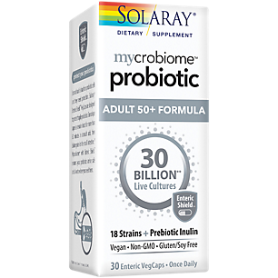 Mycrobiome Refrigerated Probiotic for Adults 50+ - 30 Billion CFUs (30 Vegetable Capsules)