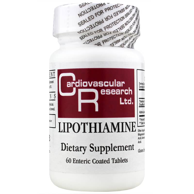 Cardiovascular Research Lipothiamine 60 Enteric Coated Tablets