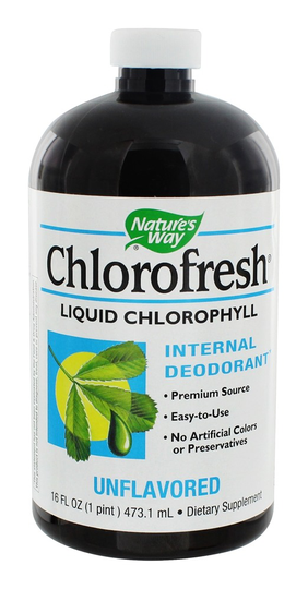 Nature's Way - Chlorofresh Liquid Chlorophyll Natural Flavor - 16 fl. oz.