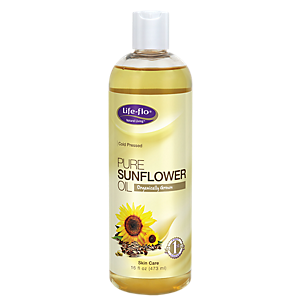 Pure Sunflower Oil - Cold Pressed Skin Care (16 Fluid Ounces)