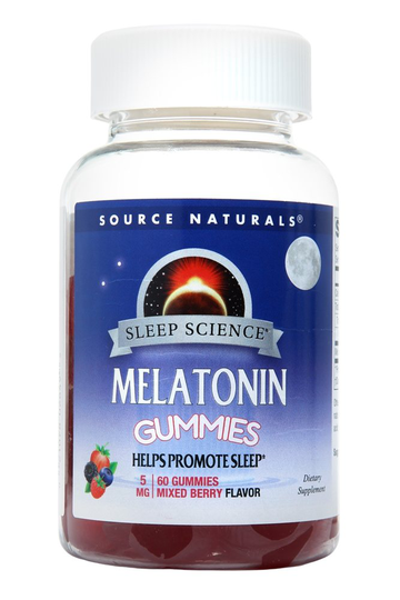 Source Naturals - Sleep Science Melatonin 5 mg. - 60 Gummies