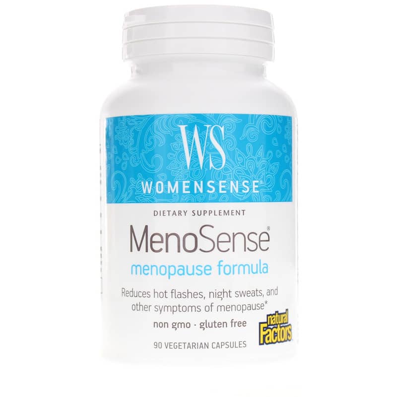 Natural Factors WomenSense MenoSense 90 Veg Capsules