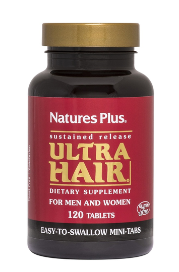 Natures Plus - Ultra Hair Sustained Release Mini-Tabs - 120 Tablets