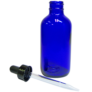 Glass Bottle with Dropper (4 Ounces)