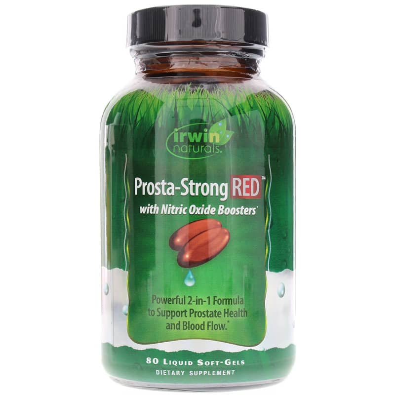 Irwin Naturals Prosta-Strong RED 80 Liquid Softgels